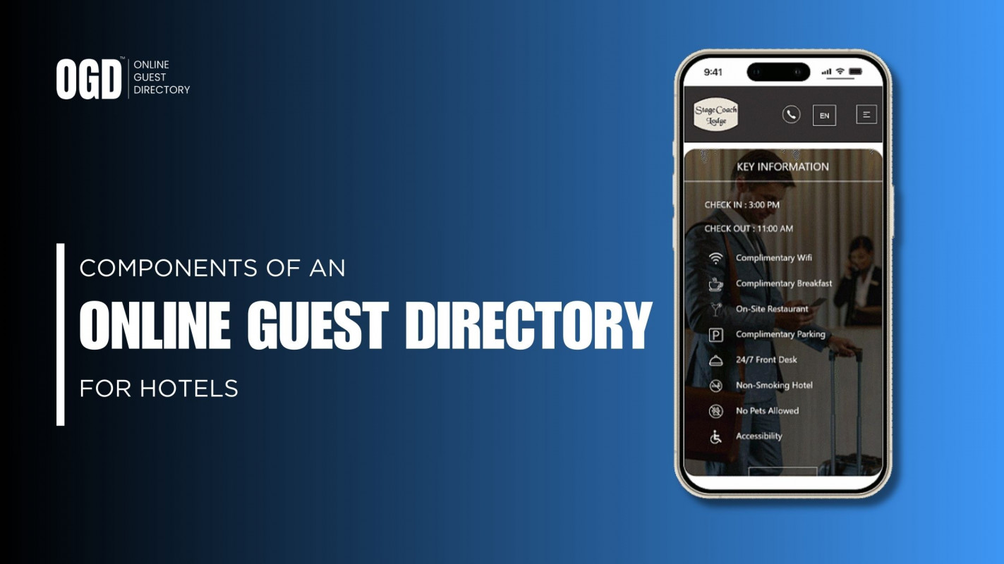 Components of an Online Guest Directory for Hotels