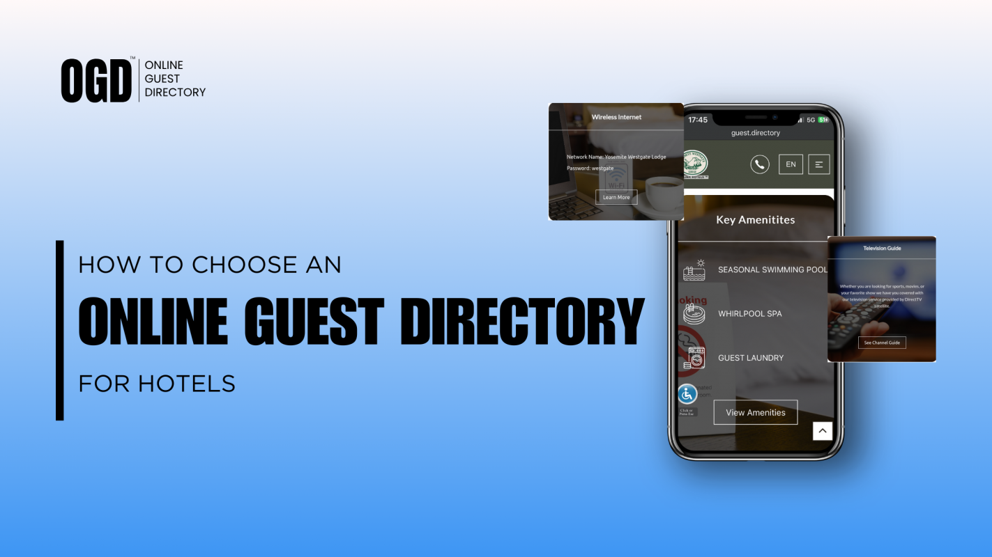 How to Choose an Online Guest Directory for Hotels?