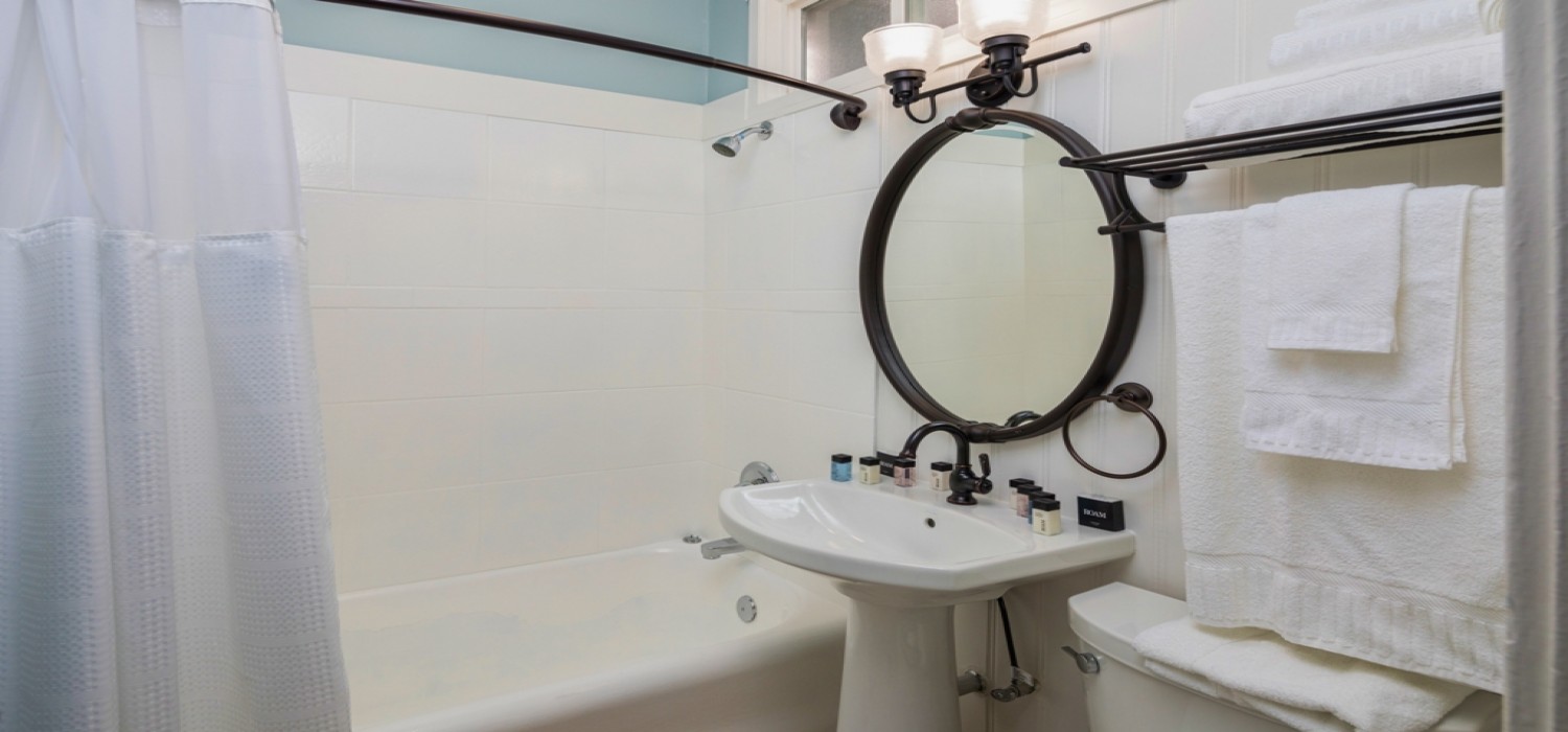 Luxuriously Appointed Guest Bathrooms