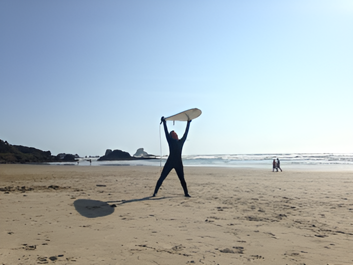 Canon Beach in Spring