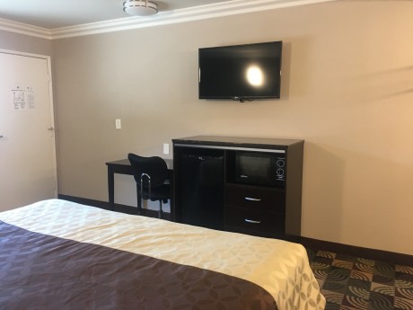 All Rooms Feature a Flatscreen TV