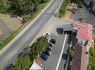 Ester Lee Motel Aerial View - Lincoln City, Oregon